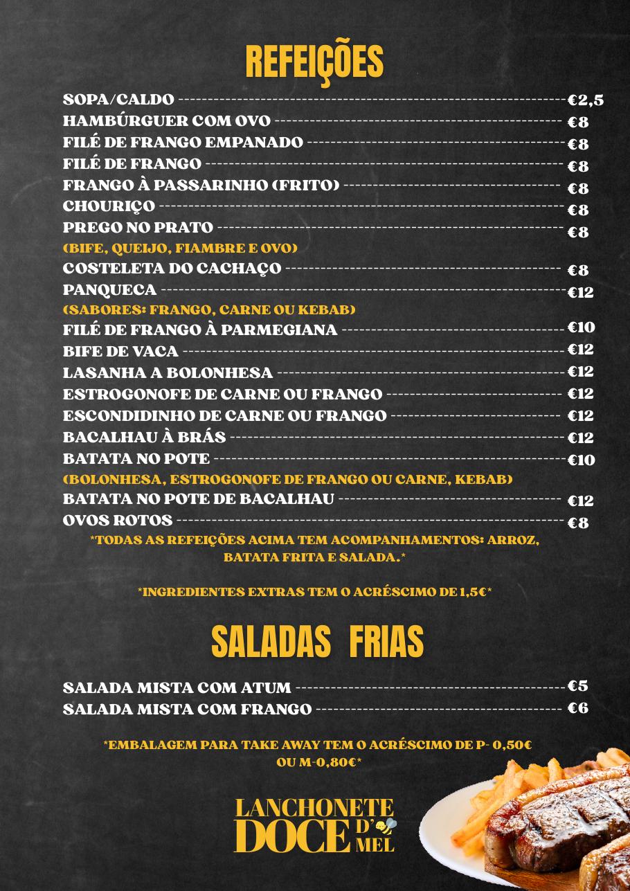 Carta da Doce D’ Mel — página 9 de 14